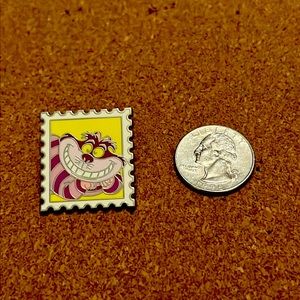 Disney Series 10 Magical Mystery Pin Cheshire Cat Stamp